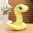 thumbnail image 1 of Edunwind Snake Plush Yellow Plush Snake Stuffed Animal Toy Saved Soft Cuddly Plushie Hugger Toy for Boys & Girls, Gifts for Kids or Girlfriend, 1 of 6