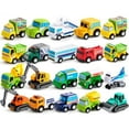 thumbnail image 1 of Edunwind Toys Clearance Party Favors Toy Cars for Boys for Classroom Goodie Bag Stocking Stuffers for Kids Toddler Vehicles Mini Fidget Toys, 1 of 8