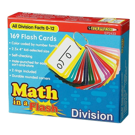 Edupress Math in a Flash Cards: Division