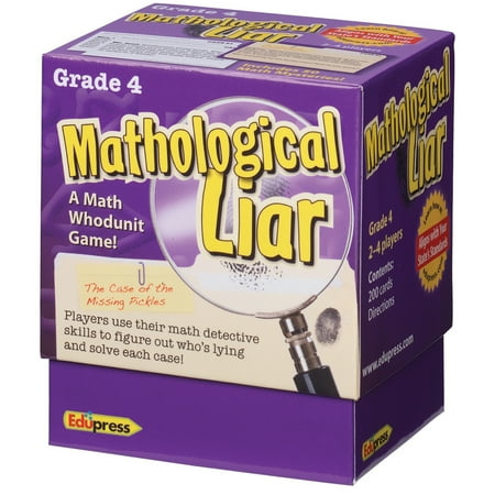 Edupress™ Mathological Liar Game, Grade 4