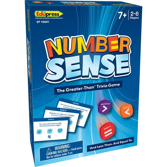 Edupress Number Sense Card Game