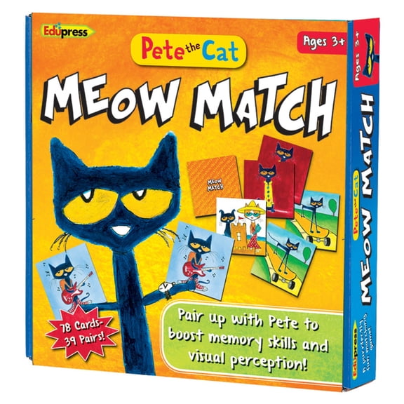 Edupress Pete The Cat Meow Match Game