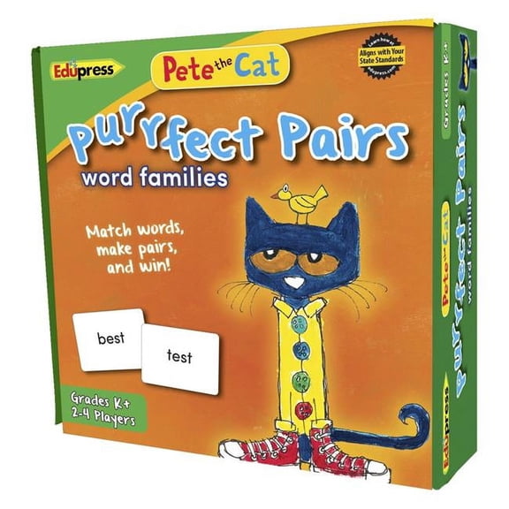 Edupress Pete the Cat Word Families Game