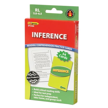 Edupress Inference Practice Cards, Levels 5.0-6.5