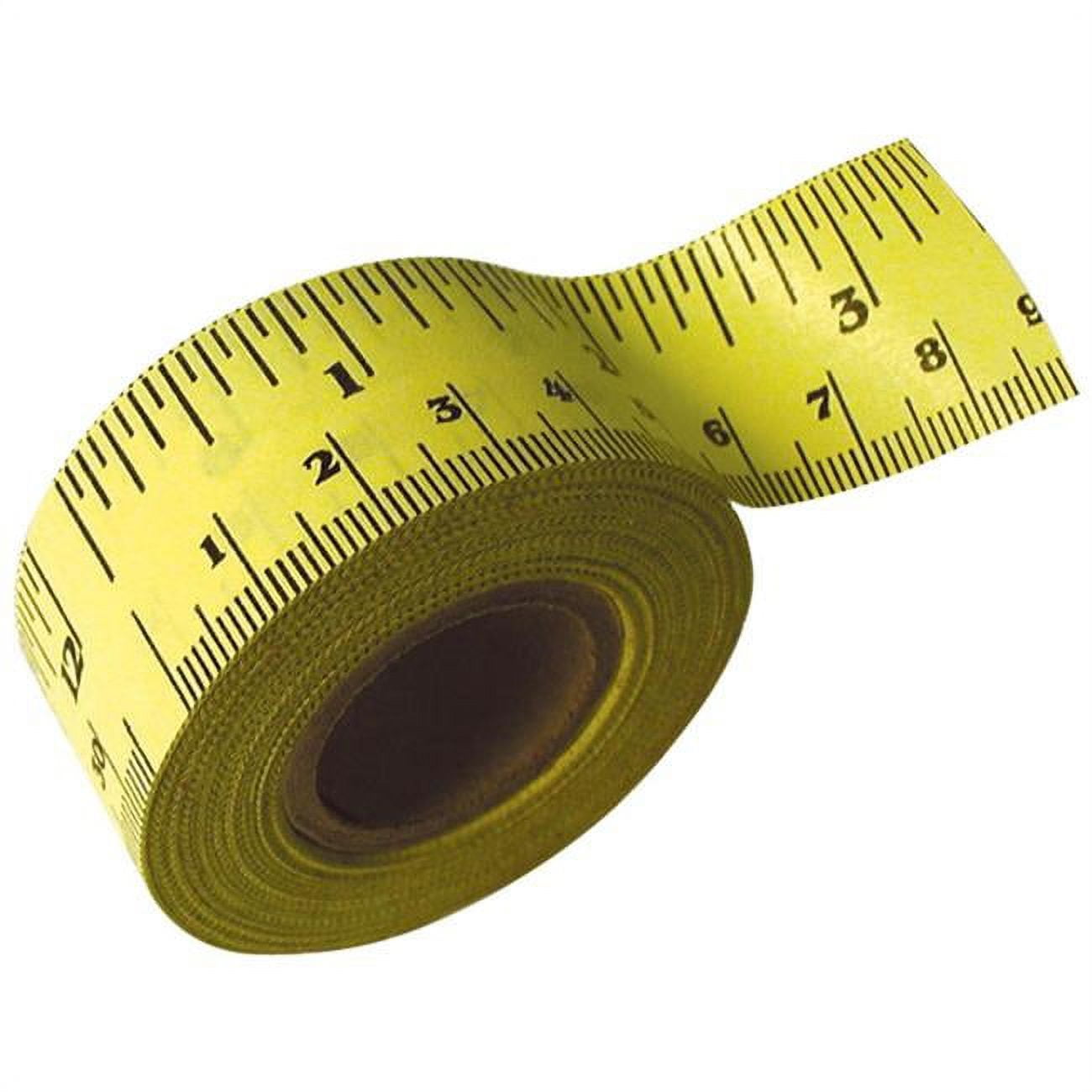 EDSRDRUS 3 Rolls Ruler Tape 1/2, 1, 1-1/2 Inch Repeating 12inch No Gap  Color Imprint, No Residue Masking Tape Measure for Painting, Woodworking,  Sewing & DIY(Yellow) Yellow No Gap-(1/2in+1in+1-1/2in)*67Yard