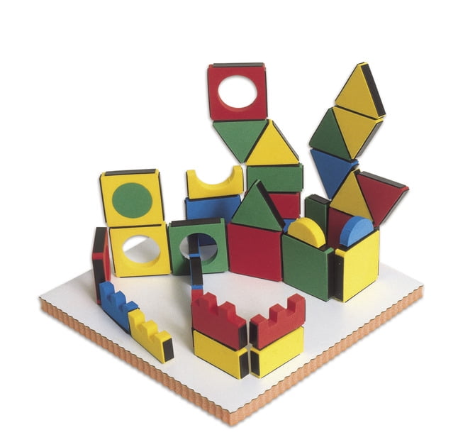 Edushape 716575 educolor blocs-ensemble de 30 Kid-Safe blocs de