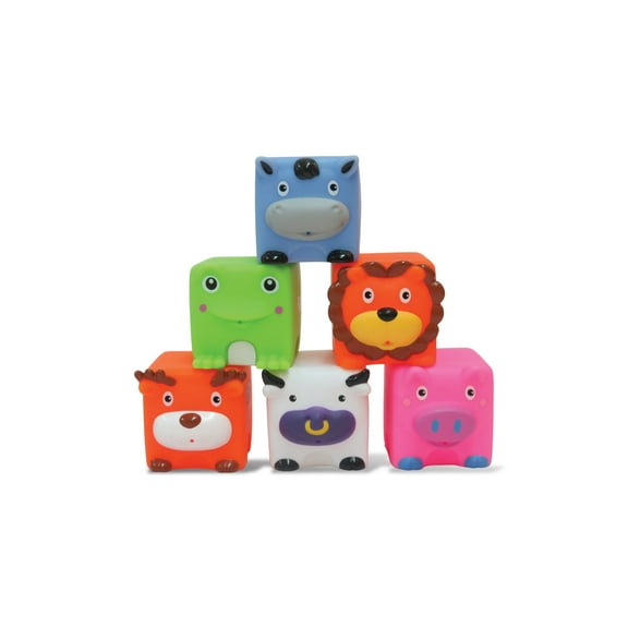 Edushape - Soft and Squeezy Critter Blocks