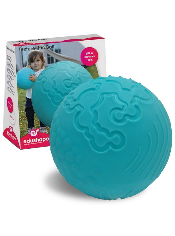 Edushape Texture-iffic Sensory Ball for Baby Light Blue