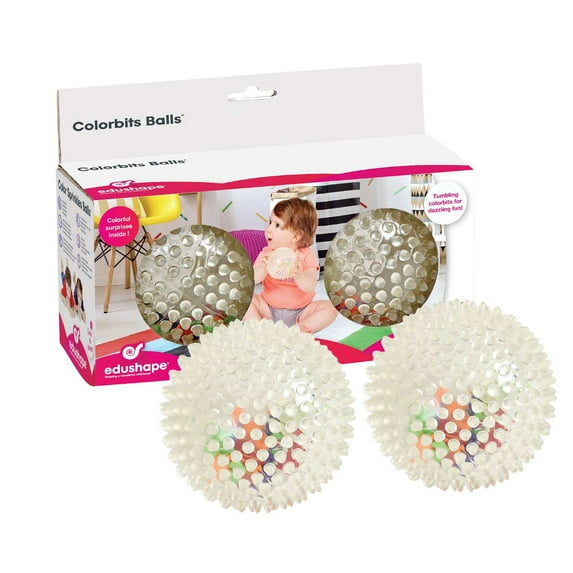 Edushape The Original Sensory Balls for Baby Colorbits Balls