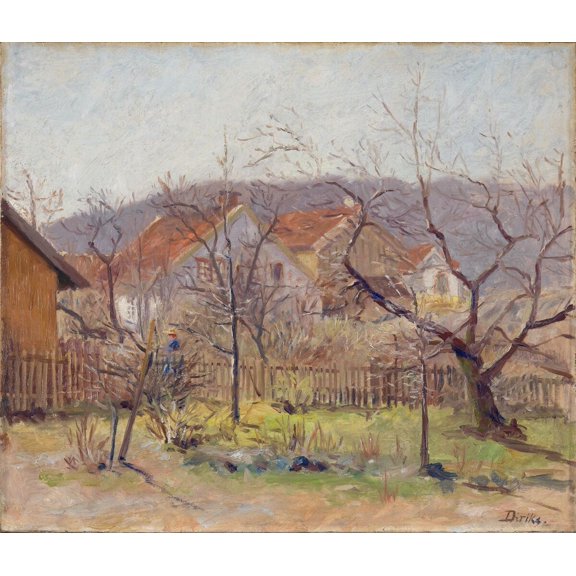 Edvard Diriks Spring Sun Wall Art, Fine Art Wall Decor