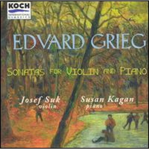 Pre-Owned Edvard Grieg: Sonatas for Violin and Piano (CD 0099923741923) by Josef Suk (violin), Susan Kagan (piano)