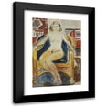 thumbnail image 1 of Edvard Munch 11x14 Black Modern Framed Museum Art Print Titled - Girl from Nordland (1932), 1 of 5