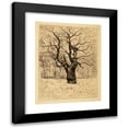 thumbnail image 1 of Edvard Munch 12x14 Black Modern Framed Museum Art Print Titled - The Oak, 1 of 5