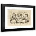 thumbnail image 1 of Edvard Munch 14x11 Black Modern Framed Museum Art Print Titled - Three Old Women (1922), 1 of 5