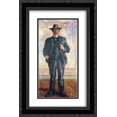 thumbnail image 1 of Edvard Munch 2x Matted 16x24 Black Ornate Framed Art Print 'Thorvald Stang', 1 of 2