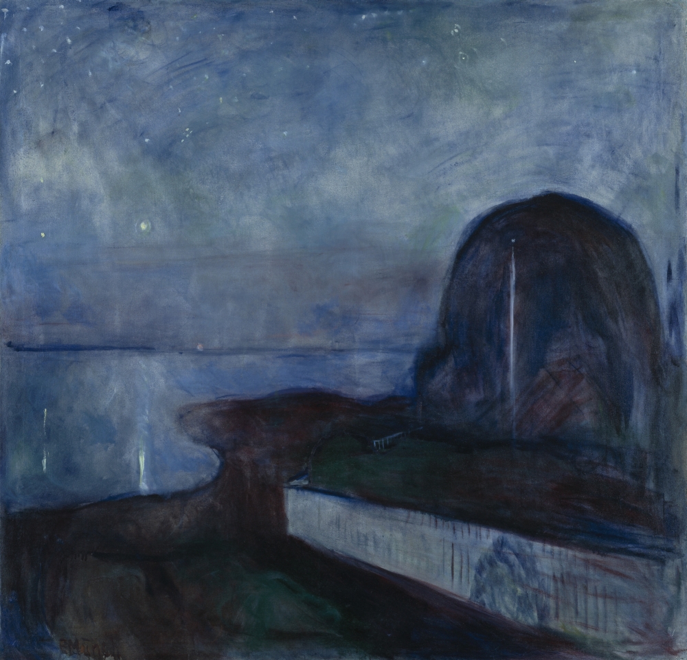 Edvard Munch Canvas Art - (36 x 24)
