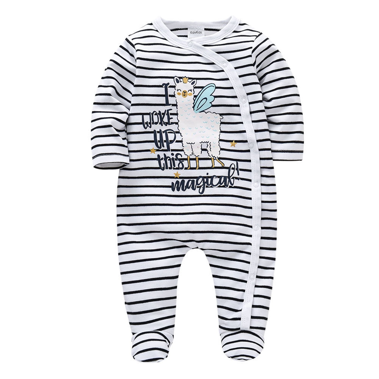 Edvintorg 0-12Months Baby Romper Long Sleeve Clearance Fall Winter Baby ...