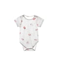 thumbnail image 1 of Edvintorg 0-18Months Newborn Baby Clothes Toddler Baby Girls Boys Bodysuit Summer Short Sleeve One-Piece Romper Jumpsuit Infant Baby Cotton Clothes, 1 of 3