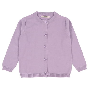 Edvintorg 12M-6Y Children's Sweater Tops Clearance Autumn Long Sleeve Shirt Infant Kids Winter Sweater Candy Color Cardigan Solid Color Button Small Cardigan Sweater