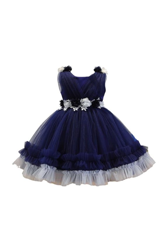 18M-6Y Party Dress for Baby Girl 2025 Kids Dresses for Girls Princess Girl Summer Dress Party Pageant Dresses Vestido Infantil