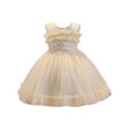 thumbnail image 1 of Edvintorg 18M-7Y Baby Girl Dresses Clearance Girl Summer Wedding Princess Dress Party Pageant Kids Dresses For Girls Dresses Vestido Infantil, 1 of 5