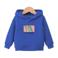 thumbnail image 1 of Edvintorg 2-7Years Kids Boy Sweatshirt For Toddler Girls Jacket Clearance Cute Print Pullover Hooded Sweatshirts Long Sleeve Fall Shirt Coat Outwear Children's Clothes, 1 of 3