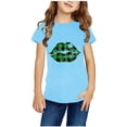 thumbnail image 1 of Edvintorg 2025 Children Boys T-Shirts Summer Baby Girls Tops Clothes 3-14Years Kids Boy Short Sleeve T Shirt Outfit Toddler St. Patrick's Day Tees, 1 of 4