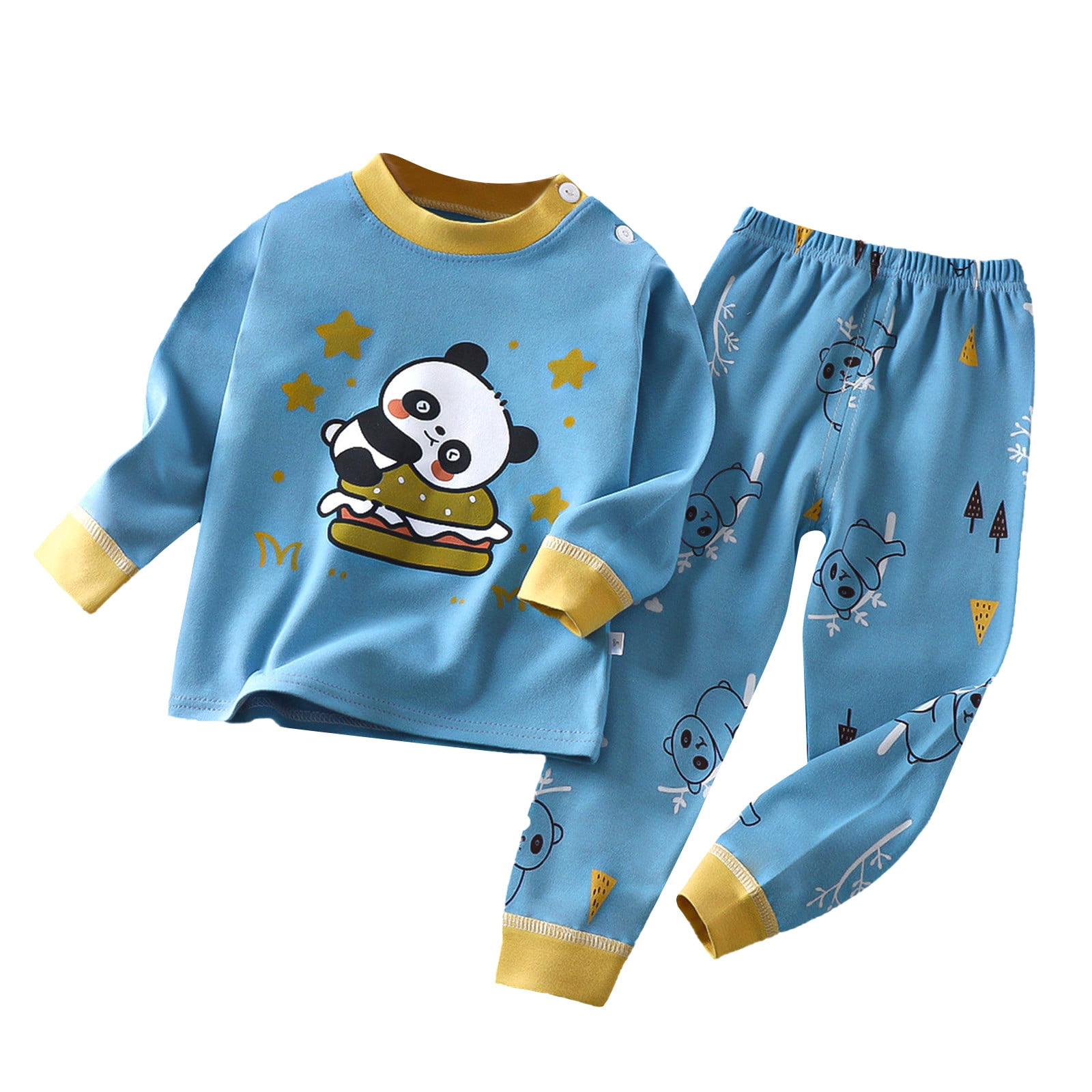 3M5Y Newborn Kids Boys Girls Pajama Sets Clearance Fall