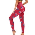 thumbnail image 1 of Edvintorg 4Th Of July Women Yoga Work Out Fitness Casual Printed Yoga Pants Leggings High Waist Straight Long Pants On Clearance, 1 of 4