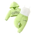 thumbnail image 1 of Edvintorg 6M-3Y Toddler Girl Clothes Letter Printed Long Sleeve Hooded Sweatshirt And Pants Cotton Clothes Fashion Kids Clothes Girls, 1 of 7