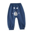 thumbnail image 1 of Edvintorg Baby Boy Pants Cute Cartoons Printed Cotton Harem Pants Casual Elastic Waist Comfy Jogger Pants for Girls Sweatpants 1-6 Years Kids Trousers, 1 of 3