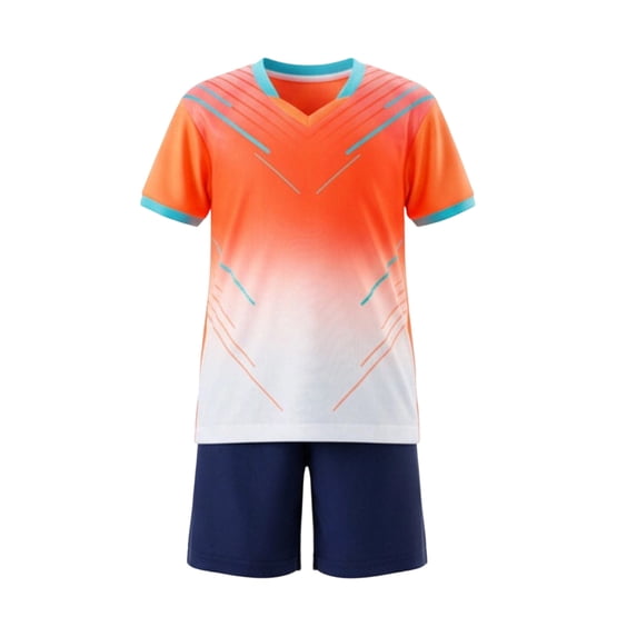 Edvintorg Boys Sets 2 Piece Outfits Size 12M-14Y Soccer Jersey Quick ...