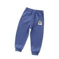 thumbnail image 1 of Edvintorg Boys Sweatpants Fashion Cartoons Printed Thin Casual Cotton Pants Elastic Waist Athletic Pants Kids 3-9 Years Sport Pants for Girls, 1 of 3