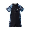thumbnail image 1 of Edvintorg Boys Swimming Suit Swimwear Set with Zipper Summer Vacation Beach One Piece Bathing Suit for Boys Size 3-14, 1 of 3