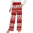 thumbnail image 1 of Edvintorg Christmas Clothes for Girls Cute Printed Casual Elastic Waist Pants Boys Loungewear 4-14 Years, 1 of 3