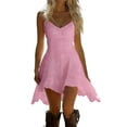 thumbnail image 1 of Edvintorg Cute Summer Dresses Women Sleeveless Spaghetti Strap Casual Dress with Ruffled Sundresses for Women 2026, 1 of 6