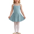 thumbnail image 1 of Edvintorg Dresses for Girls Trendy Sleeveless Dance Dress Skirted Leotard Summer Clothes for Girls Size 3-15, 1 of 6