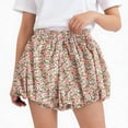 thumbnail image 1 of Edvintorg Girls Shorts Floral Printed Elastic Wasited Outdoor Casual Short Summer Clothes for Girls Size 0-5, 1 of 8