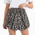 thumbnail image 1 of Edvintorg Girls Shorts Size 0-5 Cute Floral Printed Outdoor Elastic Waisted Casual Short Girls Clothing, 1 of 8