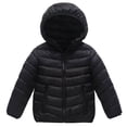 thumbnail image 1 of Edvintorg Girls Winter Coats Patchwork Printed Casual Sports Warm Thick Down Jackets Long Sleeve Hooded Outerwear 8-17 Years Teenage Girls' Clothing, 1 of 3
