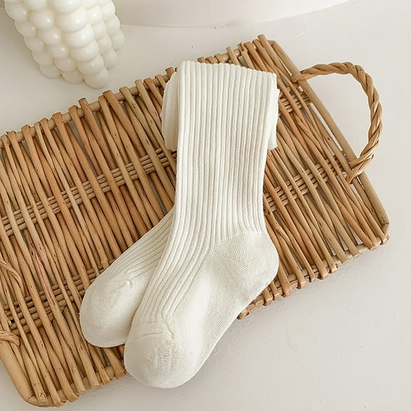 Edvintorg Kids Panty Hose for Girls Tights Winter Elastic Warm Pantyhose Children's Bottom Socks and Pant 3-8Years Girls Pantyhose