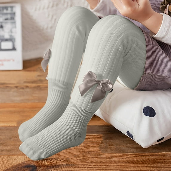 Edvintorg Kids Pantyhose Girls Tights Winter Elastic Warm Pantyhose Children's Bottom Socks and Pant 2-12Years Stockings for Girls