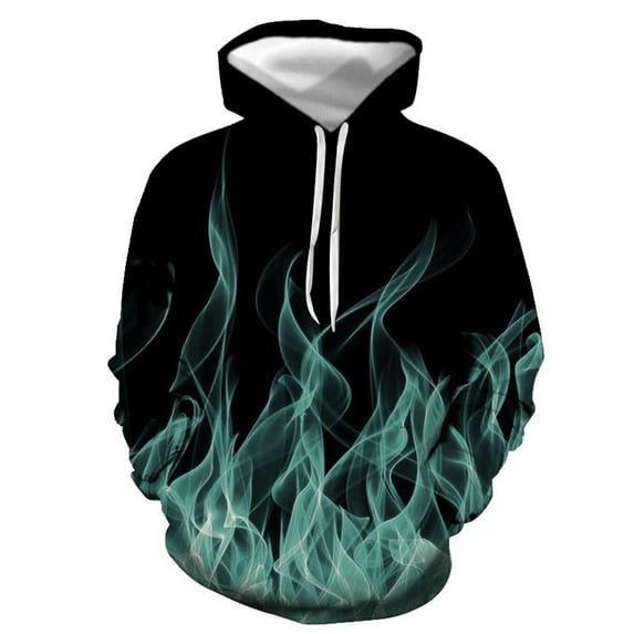 Edvintorg Korean Streetwear Men Hoodies And Sweatshirts Long Sleeves Casual Shirts Tracksuit Color Block Printing Hoodies Pullover Loose Tunic Tops with Drawstring