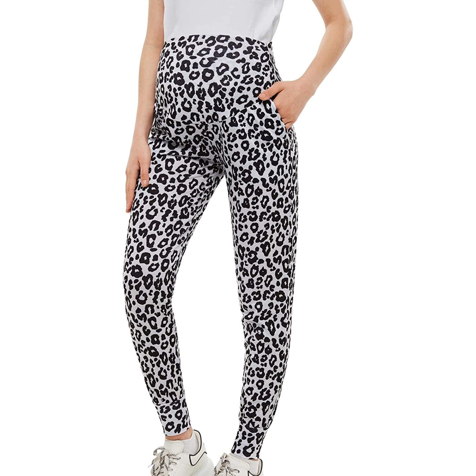 Maternity Casual Pants Active Pregnancy Joggers Workout