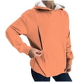 thumbnail image 1 of Edvintorg Maternity Clothes Women Solid Color Long Sleeve Casual Maternity Hoodies & Sweatshirts Winter Pullover Nursing Shirts for Breastfeeding, 1 of 6