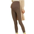 thumbnail image 1 of Edvintorg Maternity Leggings Fashion Women's High Waisted Maternity Activewear Yoga Jogger Pants Solid Color Casual Stretchy Comfortable Loungewear Winter Pregnancy Pants Trousers on Clearance, 1 of 6