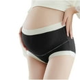thumbnail image 1 of Edvintorg Maternity Underwear Women's Color Block High Waisted Maternity Pregnancy Panties Postpartum Mother Under Bump Underwear, 1 of 7
