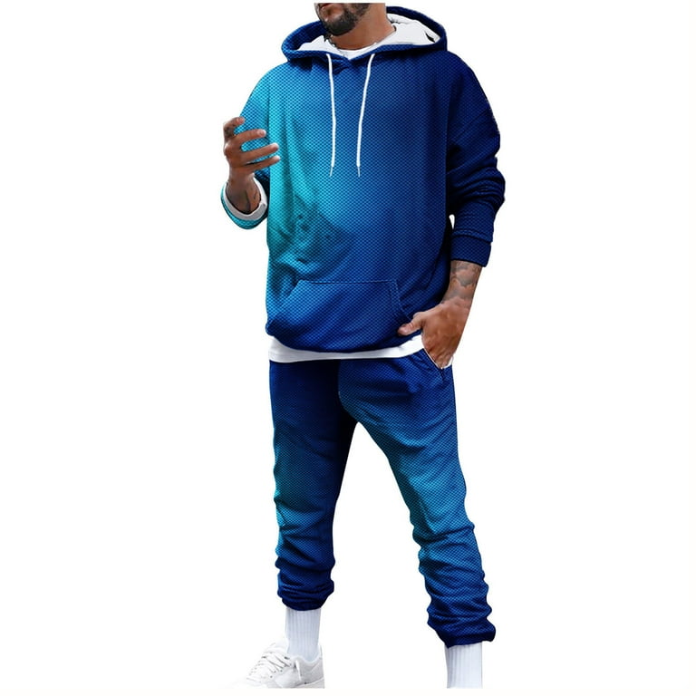 Edvintorg Men S Tracksuits 2 Piece Outfits Printing Sweatsuits For