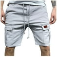 thumbnail image 1 of Edvintorg Men's Casual Sport Pants Fit Running Joggers Pocket Sweatpants Shorts, 1 of 4