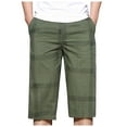 thumbnail image 1 of Edvintorg Mens Shorts Summer Casual Fitness Bodybuilding Printed Pocket Sports Loose Plus Size Shorts Mens Clothing, 1 of 6